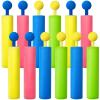 12 Pack Water Guns for Adults, Foam Water Soaker Blaster Set, Colorful Squirt Guns for Pool Battles, Beach Fun & Summer Party Activities view 1