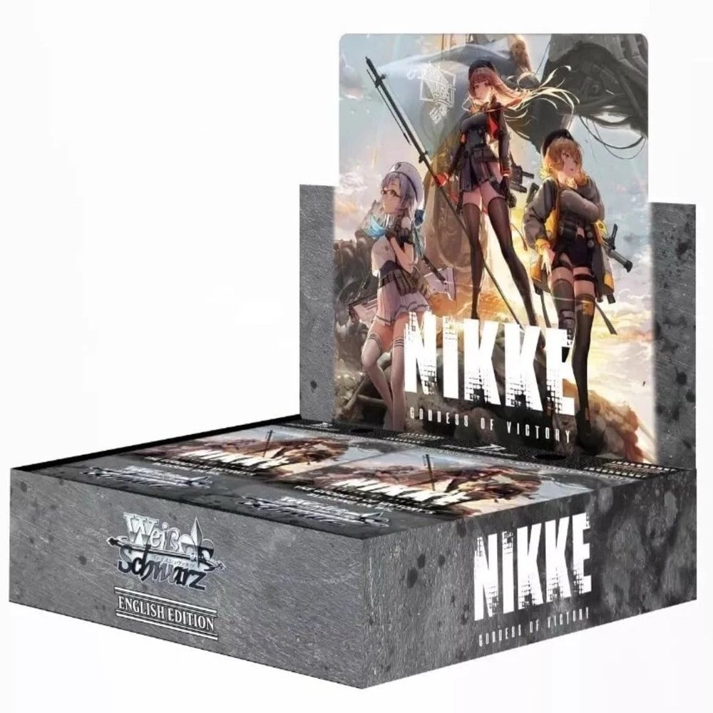 English Weiss Schwarz Booster Box Nikke Goddess of Victory Card Game First Edition