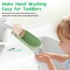 2 Pack Faucet Extender for Toddlers, PANIMOSI Kids Sink Extender for Bathroom, Kitchen, BPA Free, Baby Hand Washing Water Spout Extender Fits Standard and Gooseneck Faucet view 2