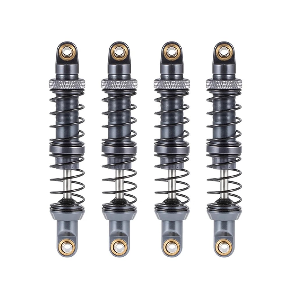 RC Car Parts for Element for Enduro for SCX10 III for Capra for TRX4 for AR44 AR46 1/10 Drive Shafts Shock Absorber Wheels Replacement RC Crawler DIY Upgrade Car Parts(80mm Shocks)