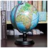 FADCAIYD Clear Rechargeable Globe Built in LED, Dia 12-inch/30CM World Globe, Chinese and English Bilingual Geographic Earth Globe Rotating view 1