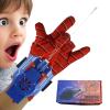 HNCSFW Spider Silk Launcher for Kids,Web Shooters- USB Type c Charging, Launch Distance 8ft - Can Grab Small Objects-Variety of Play Modes ((Blue)) view 1