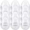 12 Pcs 8 Inch Clear Easter Egg with Handles Large Transparent Easter Eggs DIY Jumbo Easter Egg for Easter Hunt Game Supplies Party Decoration view 1