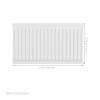 Hemoton Mini Dollhouse Wainscoting Panels 3.74X2.16 Inch Interior Wall Trim for 1/12 Scale Miniature Dollhouse Furniture Accessories Victorian Style view 2