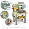 Smoby Life Mud Kitchen Game with 11 Accessories Anti-UV Treated Recycled Material from 3 Years and Above Made in France view 2