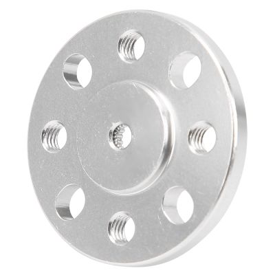 Aluminum 25 Tooth Servo Hub with 6mm Mounting Pattern for Industrial Applications