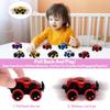 12 Pack Prefilled Easter Eggs With Toys, Die-cast Cars Easter Basket Egg Hunt Stuffers, Pre Filled Easter Eggs fillers For Kids,Pull Back Mini Monster Car Trucks for Kids Gifts Party Favors view 3