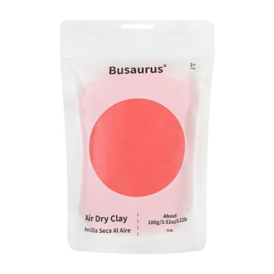 100g Red Air Dry Foam Clay, DIY Magic Model Clay for Kids, Colorful Soft Clays for School Supply, Slime, Art Projects, Cosplay - Non-Sticky, Non-Toxic & Safe - Gifts for Boys & Girls and Adult