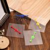 12pcs Game Spinners, Blank Acrylic Board with Rotating Arrows Clear Transparent Erasable Arrow Game Spinners for Classroom Activities (Square, Colorful Arrow) view 4