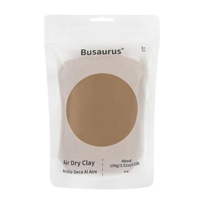 100g Brown Air Dry Foam Clay, Magic Model Clay for Kids, Colorful Soft Clays for School Supply, Slime, Art Projects, Cosplay - Non-Sticky, Non-Toxic & Safe - Gifts for Children and Adult