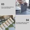 DSJBGSS Playmat 10 Pcs Carpet Interlocking Foam Mats, Cotton Linen Puzzle Play Mat - for Floor Protection, Garage, Exercise, Yoga, Playroom(Light Purple) view 4
