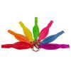 10/20pcs Colorful Balloon Thickened Punching Balloon Bounce Balloon With Rubber Bands Handle For Kids Childrens view 3