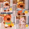 Kireidane Capybara Plush Clothes & Accessories Set, 12 Pcs of Stuffed Animal Clothes for 12 in Capybara Plush Toys Dress Up (Yellow) view 2