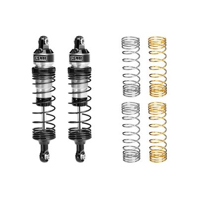 GPM 7075 Alloy Front/Rear Adjustable Spring Shock 87Mm For Mini Maxx Monster Truck-107154-1 (Silver)
