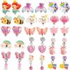 15 Pairs Clip on Earrings for Girls Toddler 4-6 10-12 view 1