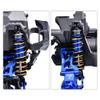Aluminum 7075 Alloy Front Or Rear Adjustable Spring Shock 87mm for Traxxas 1:16 Mini Maxx 4WD 107154-1 / Mini XRT VXL-3S 108076-1 Monster Truck Upgrades - Orange view 2