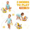 3-in-1 Musical Puppy Baby Toys 6-12-18 Month, Educational Toy for 1 Year Old Boy Girl Gifts, 1st Birthday Gift for 1 Year Old Boy Girl, Bilingual Present for 7 8 9 10 Month Infant view 2