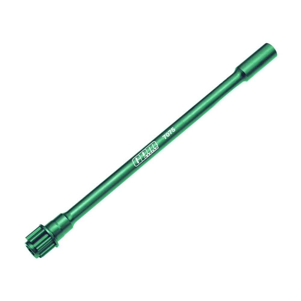 Aluminum 7075 Alloy Center Drive Shaft for Traxxas 1/16 Mini Maxx 4WD RTR Brushless Monster Truck 107154-1 Upgrades - Green