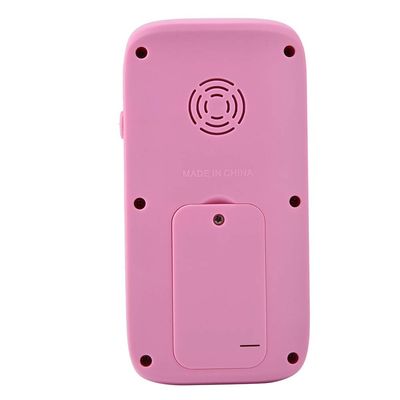 Fydun Phone Ornaments Play Music Cell Phone Mobile Phone Learning English Efor Ducation for Families (Pink)