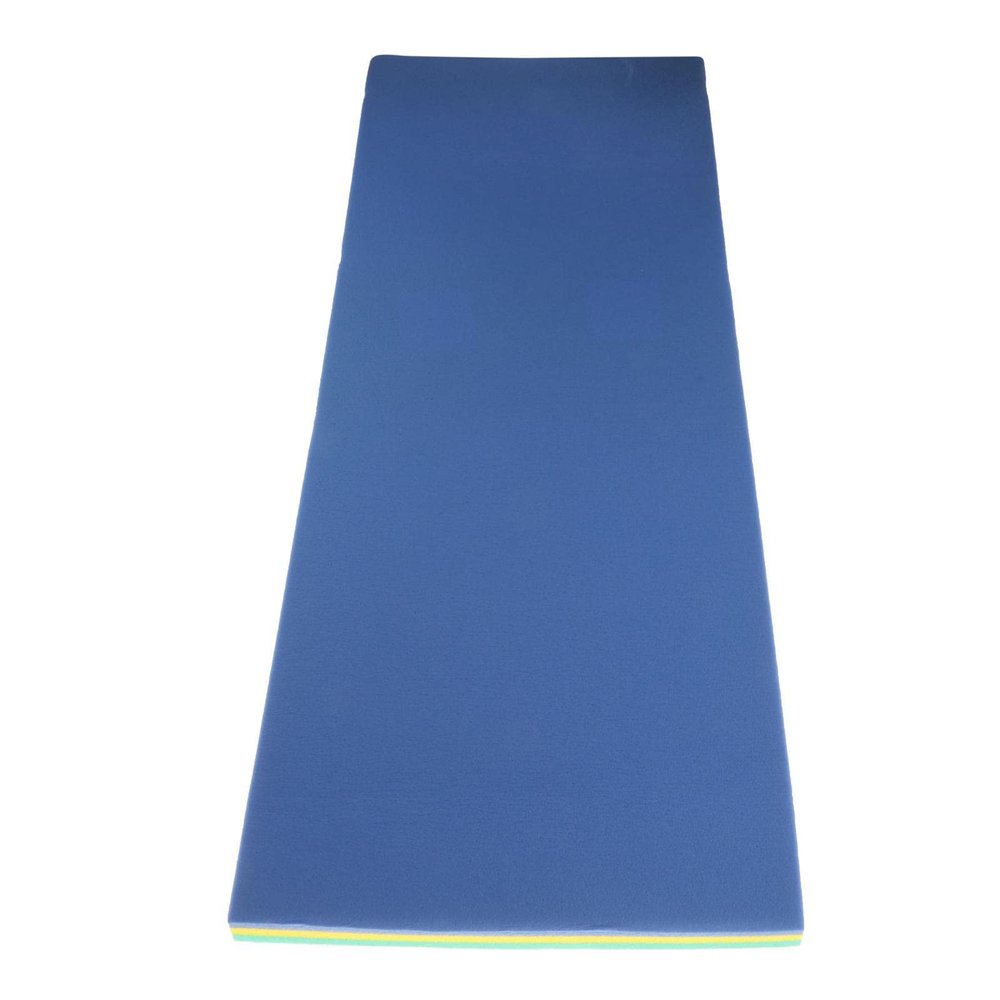 Unsinkable Floating Pool Mattress Foam Lake Swim Mat High Density Foam Double Layers Float Pad Sunbath Drifting Pad Bed(Green)