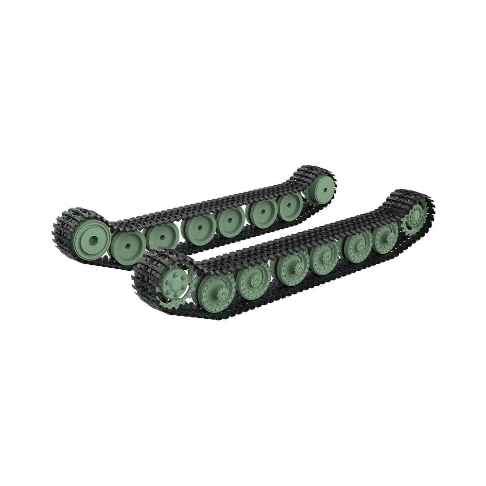MRY-SFW Unpainted 1/72 Model Upgrade Parts Tiger (P) Tank Destroyer Tank Tracks