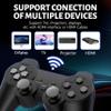 20000+ Games Retro Wireless Game Stick - Retro Game Console with 40 Emulators , 4K HD Output System, Plug and Play Video Game Consoles with 64GB TF Card, 2.4G Wireless Controllers view 3