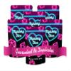 1985 Games Mystery Sweetheart Love Dice, Set of 7 Polyhedral Dice, Wide Range of Patterns, RPG Dice, Table Games (Sweetheart Pack of 6) view 1