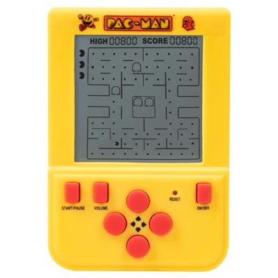 Pac-Man Mini Arcade Keychain  Handheld LCD Game with Classic PAC-Man Gameplay & Sounds, Retro Portable Gaming Toy, Official Collectible by Fizz Creations.