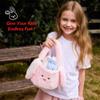 7 Piece Plush Stuffed Animals Playset Toys with Rabbit, Chick, Lamb, Carrot, Egg, Flower, Furry Bag, Soft Basket Set Toys for Girls Kids Ages 3+, Birthday Christmas Valentines Easter Party Favors view 3