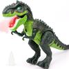 DPAPDI Electric Walking Dinosaur Toys for Kids - Small Tyrannosaurus with Detachable Tail Simulated Flame and Realistic Sounds, Best Dino Gifts for Boys & Girls 3-5 5-7 view 1