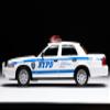 1/64 Scale Diecast Collectible Compatible with Ford Crown Victoria NYPD Livery Finished Product view 2