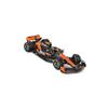 Bburago 1:43 2024 Race McLaren MCL38 with Helmet, Norris #4 view 3
