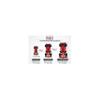 Bburago 1:43 2025 Ferrari Season Car w/Helmet, Leclerc #16 view 3