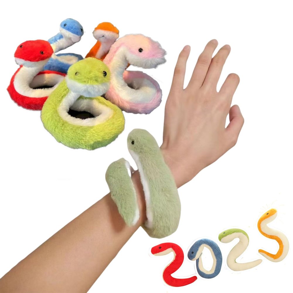 5-Piece Plush Snake Stuffed Animal Toys Twistable Snake Plush 15.75 Soft Plush Stress Relieving Plush Toys