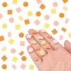 100 Pieces Mini Cookies for Dollhouse Miniatures Mini Food for Crafts Tiny Resin Things for Dollhouse Mini Kitchen Micro Landscaping Decoration view 1