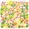100 Pieces Mini Fruits for Dollhouse Miniatures Mini Food for Crafts Tiny Resin Things for Dollhouse Mini Kitchen Micro Landscaping Decoration view 4