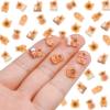 100 Pieces Tiny Capybara for Dollhouse Miniatures Resin Animals for Crafts Mini Capybara for Fairy Garden Micro Landscaping Decoration view 2