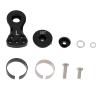 LT Easiyl 1 Set 25T 5 Holes Servo Saver Horn Arm Aluminium with Screws Nut Compatible with 1/10 1/8 RC Car Compatible with Arrma Karton 6S (Black) view 1