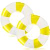 2 PCS Inflatable Pool Floats for Swimming Pool Party Lake Beach Adults - Floaties Pool Tubes Swim Rings Tubes Floaties for Beach Pool Party Decorations (Yellow, 100) view 1