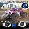 CurioToy 1:18 Scale RC Cars for Adults, 40KM/H Fast RC Cars 2.4Ghz Remote Control Car, 4X4 Off-Road Waterproof Monster RC Truck, Remote Control Truck with 2 Shells and 2 Rechargeable Batteries view 3