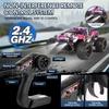 CurioToy 1:18 Scale RC Cars for Adults, 40KM/H Fast RC Cars 2.4Ghz Remote Control Car, 4X4 Off-Road Waterproof Monster RC Truck, Remote Control Truck with 2 Shells and 2 Rechargeable Batteries view 4