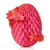 3D Printed Dragon Egg with Dragon Inside,Mystery Articulated Crystal Dragon Fidget Toys for Kids, Teens & Adults - Easter, Christmas & Birthday Surprise Gift view 1