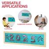 Monlurd Sequin Sensory Wall Panel  Reversible Flip Fabric Board for Tactile Play, Montessori-Inspired Activity for Kids, Classrooms, Daycare & Calm Down Corners view 3