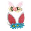 VEICOSTT Easter Headband Bunny Ear Hair Clip Rabbit Hair Accessory Glitter Bunny Ear Hairband Hairpin ZFJ61 view 1