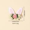 VEICOSTT Easter Headband Bunny Ear Hair Clip Rabbit Hair Accessory Glitter Bunny Ear Hairband Hairpin ZFJ61 view 2