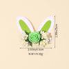 VEICOSTT Easter Headband Bunny Ear Hair Clip Rabbit Hair Accessory Glitter Bunny Ear Hairband Hairpin ZFJ61 view 2