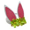 VEICOSTT Easter Headband Bunny Ear Hair Clip Rabbit Hair Accessory Glitter Bunny Ear Hairband Hairpin ZFJ61 view 3