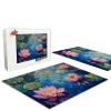1000 Piece Adult Jigsaw Puzzle, Water Lily Pond, Clean and Pure Adult Family Jigsaw Puzzle, Home Decor Gift view 3