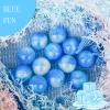 24 Pack Frozen Slime Party Favors, for Kids Ice Slime Ball Snowflake Putty Toy Valentines Day Christmas Easter Goodie Bag Stuffer Classroom Reward for Girls Boys Stretchy Non-Sticky Stress Relief view 3
