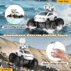 Fippy Remote Control RC Truck, 1:16 Amphibious Remote Control Car with Water Squirt, Waterproof RC Monster Truck, 4WD All-Terrain Off-Road Pickup RC Trucks Gift for Kids Boys view 3